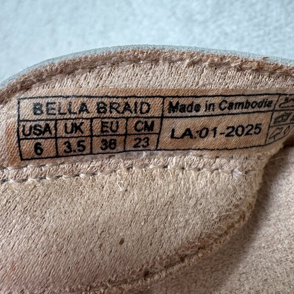 Vionic Bella Braid Sandal White Size 6 - Picture 11 of 11